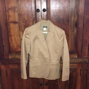JCrew tan blazer